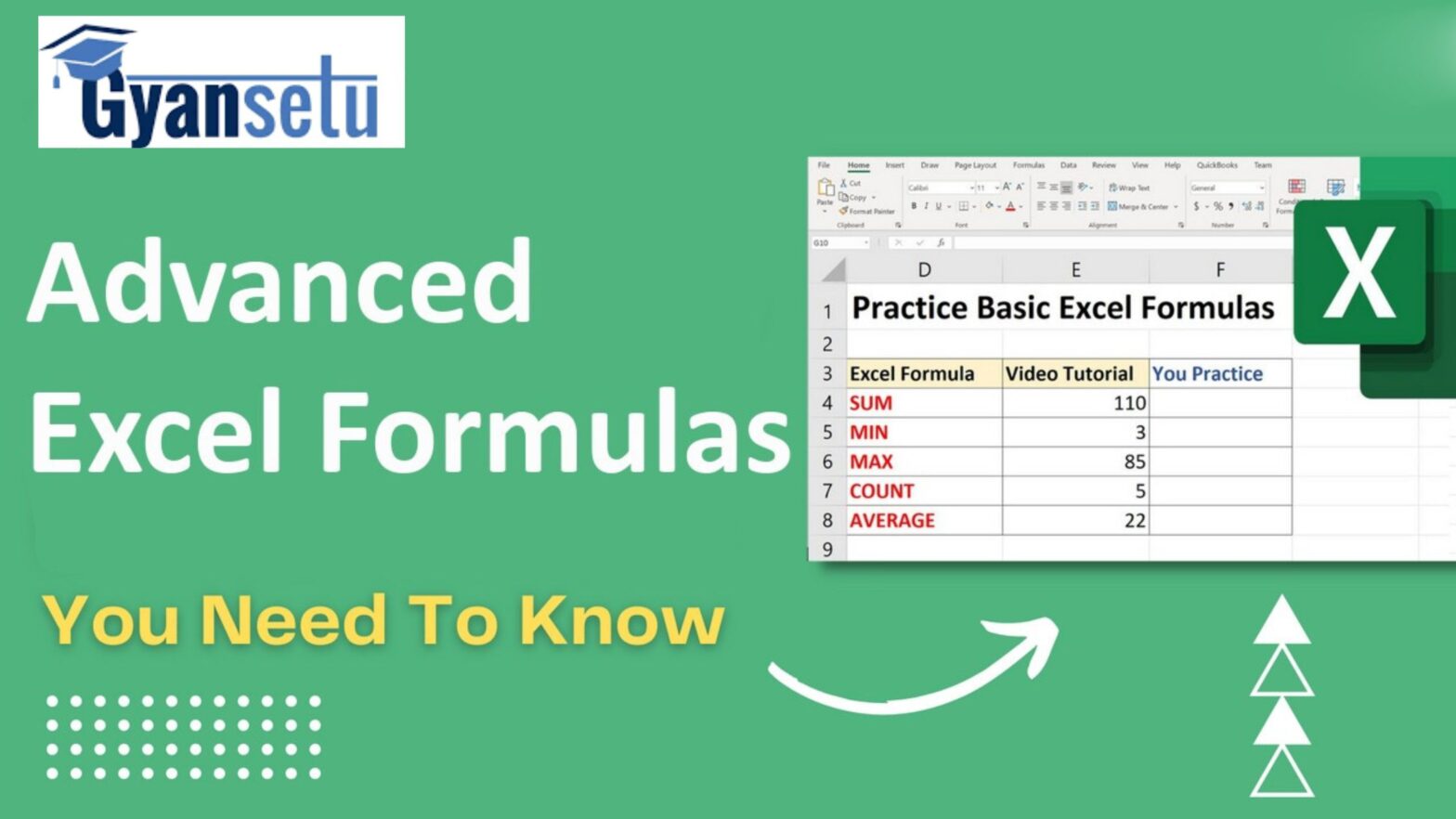 Advance Excel formulas